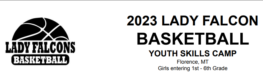 2023 LADY FALCON  BASKETBALL YOUTH SKILLS CAMP