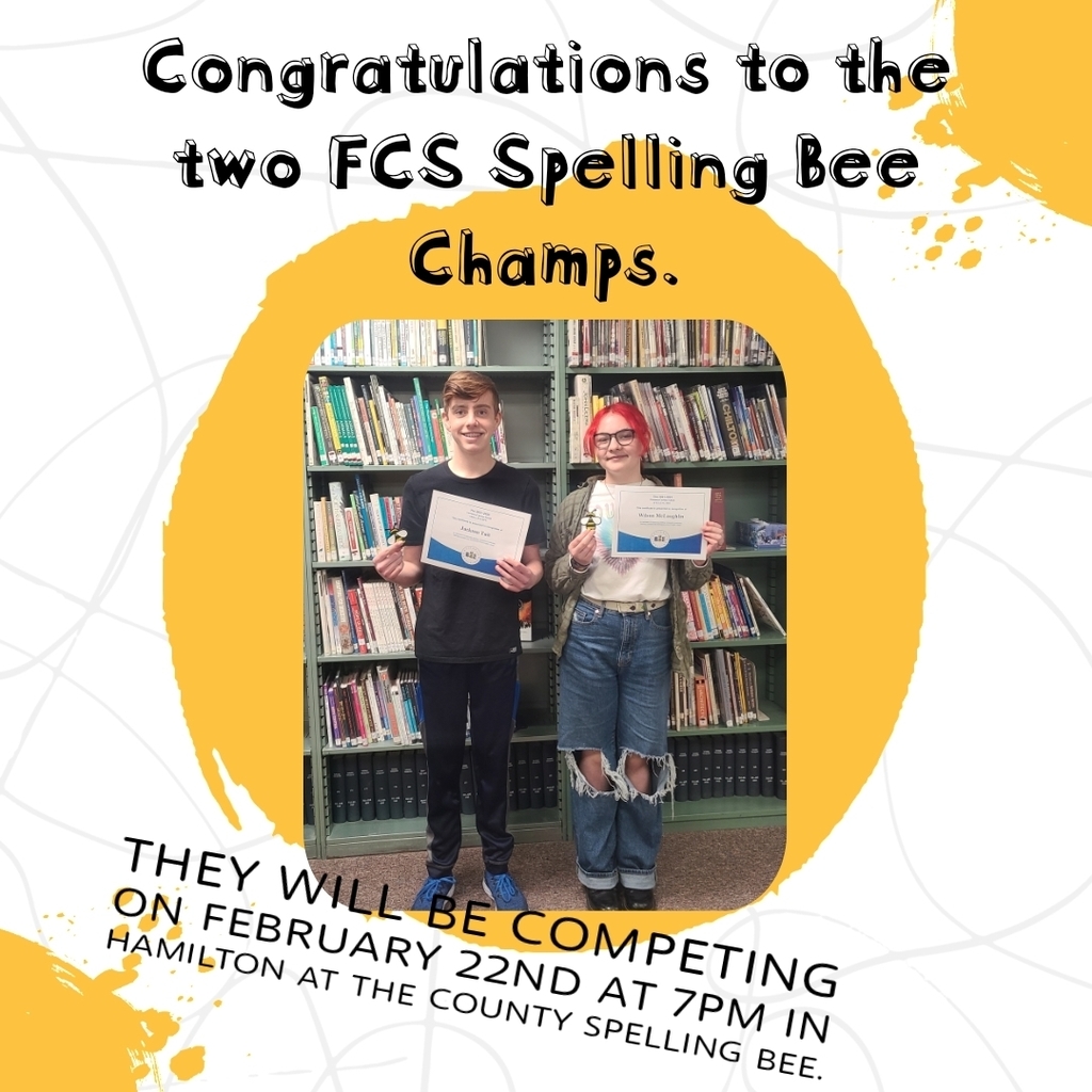 FCS Spelling Bee Champs! 